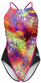 Women's swimwear Michael Phelps Kiraly Lady Open Back Multi/Black Women's swimwear Michael Phelps Kiraly Lady Open Back Multi/Black