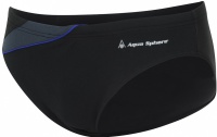 Men's swimsuit Aqua Sphere Eliott Repreve Slip Black/Dark Blue Men's swimsuit Aqua Sphere Eliott Repreve Slip Black/Dark Blue