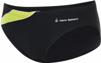 Men's swimsuit Aqua Sphere Eliott Repreve Slip Black/Bright Green Men's swimsuit Aqua Sphere Eliott Repreve Slip Black/Bright Green