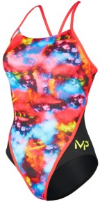 Women's swimwear Michael Phelps Foggy Racing Back Multicolor/Black Women's swimwear Michael Phelps Foggy Racing Back Multicolor/Black