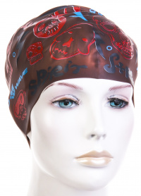 Swimming cap Silicone Madwave Street Swimming cap Silicone Madwave Street