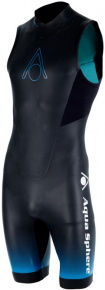 Aqua Sphere Aquaskin Shorty V3 Men Black/Blue Aqua Sphere Aquaskin Shorty V3 Men Black/Blue