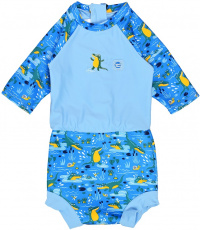 Splash About Happy Nappy Sunsuit Crocodile Swamp Splash About Happy Nappy Sunsuit Crocodile Swamp