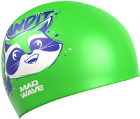 Mad Wave Bandit Swim Cap Junior Mad Wave Bandit Swim Cap Junior