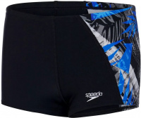 Boy's swimsuit Speedo Digital Panel Aquashort Boy Black/Pool/Chroma Blue/White Boy's swimsuit Speedo Digital Panel Aquashort Boy Black/Pool/Chroma Blue/White