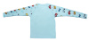 Vaikiški paplūdimio UV marškinėliai Aquakiddo UV Protection Shirt Cars