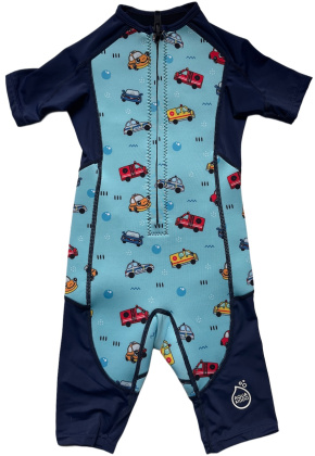 Vaikiškas hidrokostiumas Aquakiddo Neoprene Wetsuit Cars