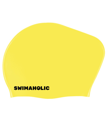 Vaikiška plaukimo kepuraitė ilgiems plaukams Swimaholic Long Hair Cap Junior