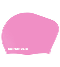 Vaikiška plaukimo kepuraitė ilgiems plaukams Swimaholic Long Hair Cap Junior