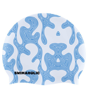 Plaukimo kepuraitė Swimaholic Labyrinth Seamless Cap