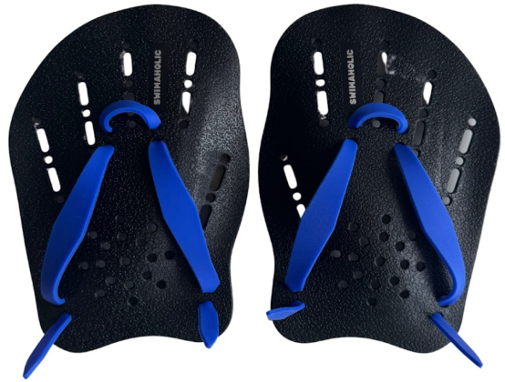 Plaukimo letenėlės Swimaholic Paddles Black
