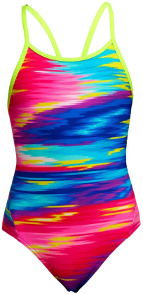 Funkita Lost Ocean Diamond Back One Piece Girls