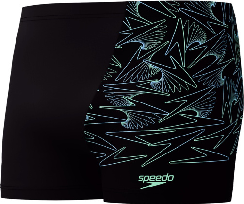 Speedo Hyperboom V-Cut Aquashort Black/Green