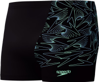 Speedo Hyperboom V-Cut Aquashort Black/Green