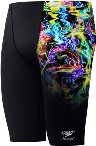 Speedo Placement Printed Jammer Black/Multi