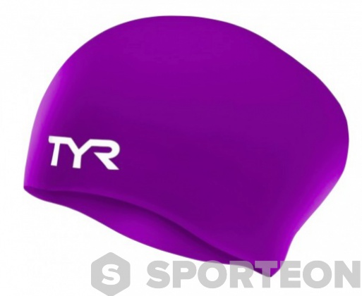 TYR Silicone Long Swimming Cap
